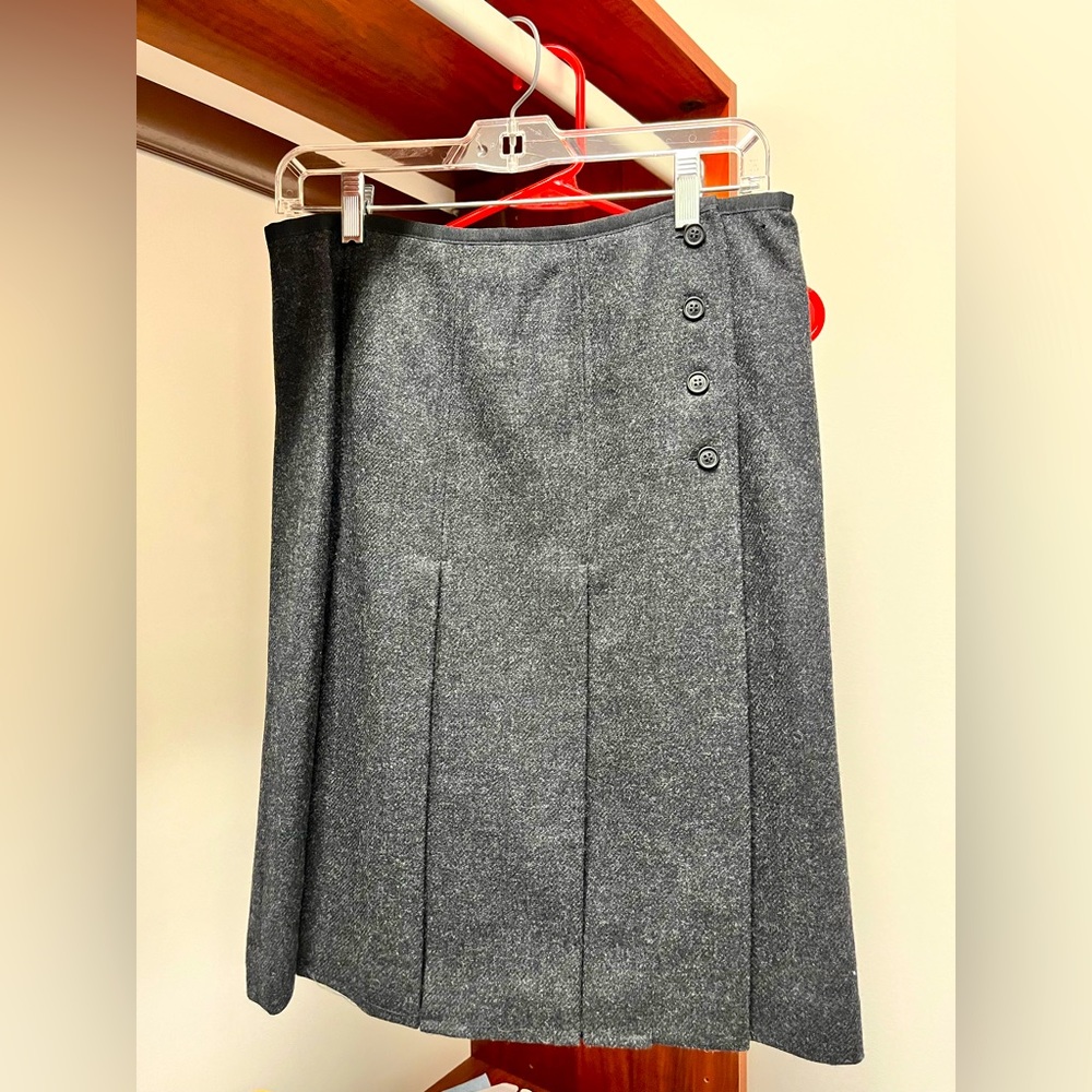 Just the cutest wrap skirt by Brooks Brothers